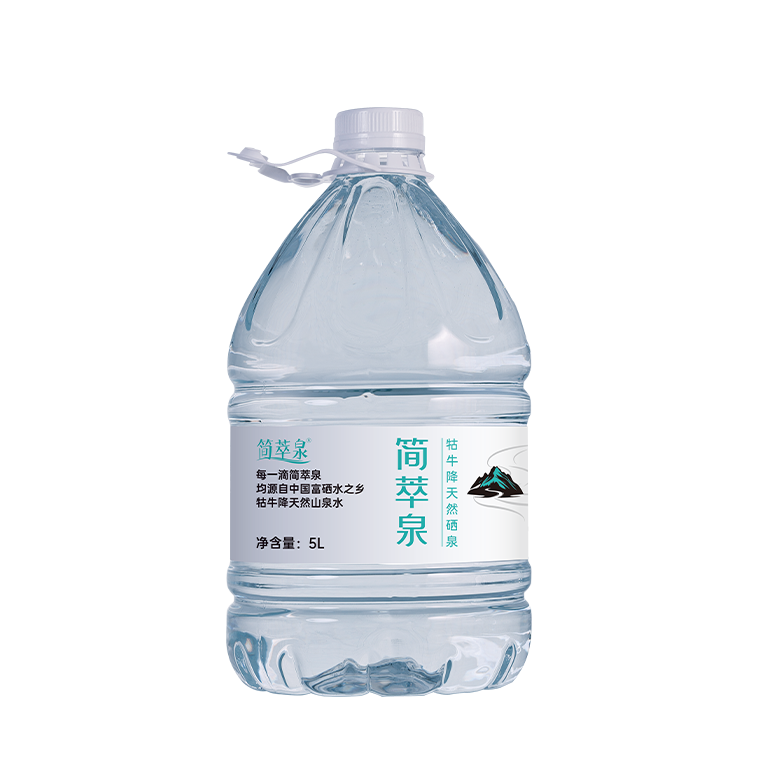 简萃泉天然富硒矿泉水-5L装