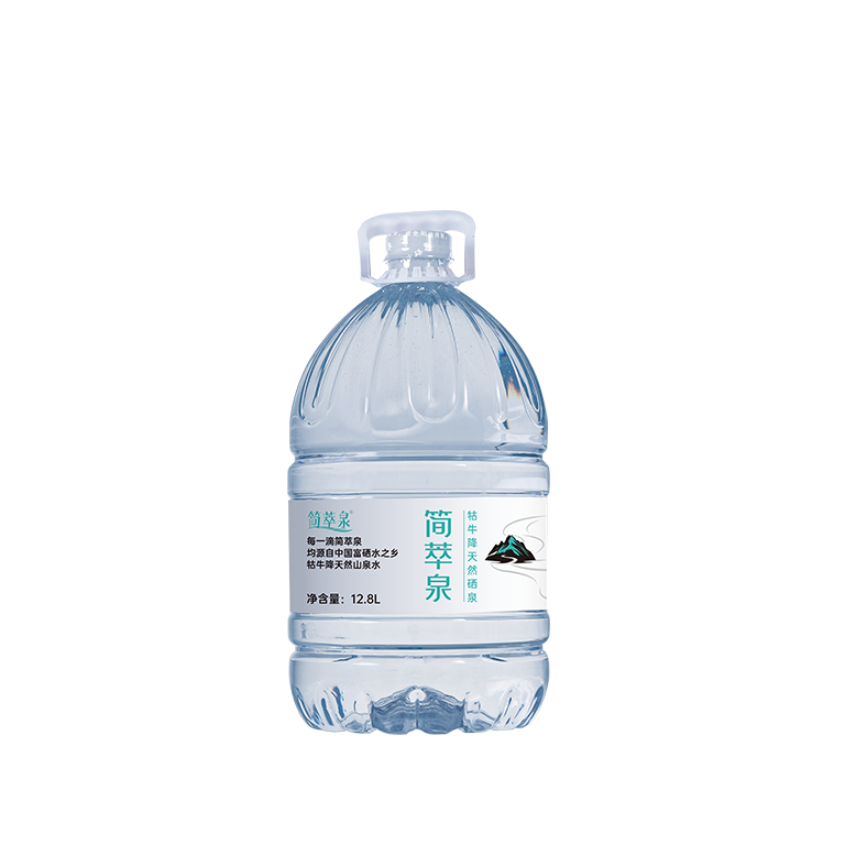简萃泉天然富硒矿泉水-12.8L装