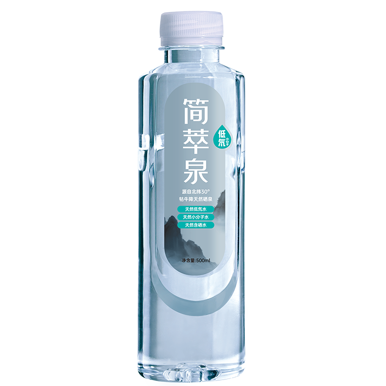简萃泉低氘小分子水-500ml装